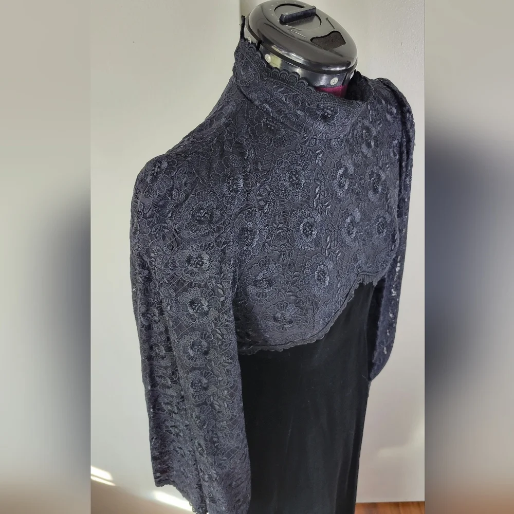 60's Plaisir Tokyo velvet dress - Picture 8 of 15